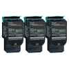 3 x Genuine Lexmark C540 C543 C544 C546 X543 X544 X546 X548 Black Toner Cartridge High Yield Return Program