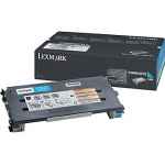 1 x Genuine Lexmark C500 X500 X502 Cyan Toner Cartridge High Yield 