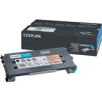 1 x Genuine Lexmark C500 X500 X502 Cyan Toner Cartridge 