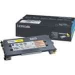 1 x Genuine Lexmark C500 X500 X502 Yellow Toner Cartridge 