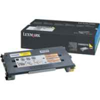 1 x Genuine Lexmark C500 X500 X502 Yellow Toner Cartridge 