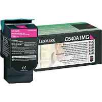 1 x Genuine Lexmark C540 C543 C544 C546 X543 X544 X546 X548 Magenta Toner Cartridge Return Program