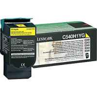 1 x Genuine Lexmark C540 C543 C544 C546 X543 X544 X546 X548 Yellow Toner Cartridge High Yield Return Program