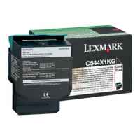 1 x Genuine Lexmark C544 C546 X544 X546 X548 Black Toner Cartridge Extra High Yield Return Program