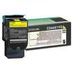 1 x Genuine Lexmark C544 C546 X544 X546 X548 Yellow Toner Cartridge Extra High Yield Return Program