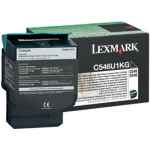 1 x Genuine Lexmark C546 X546 X548 Black Toner Cartridge Extra High Yield Return Program