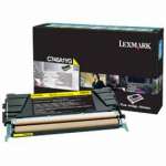 1 x Genuine Lexmark C746 C748 Yellow Toner Cartridge Return Program