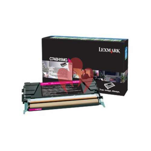 Lexmark C748 Toner Cartridge C748H1MG x 1 Genuine Toner Cartridges