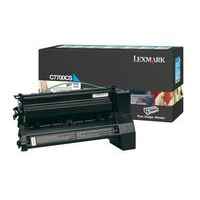 1 x Genuine Lexmark C772 Cyan Toner Cartridge Return Program