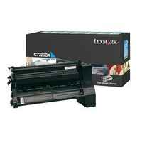 1 x Genuine Lexmark C772 Cyan Toner Cartridge Extra High Yield Return Program