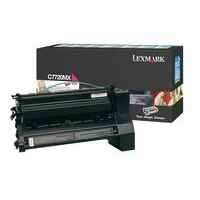 1 x Genuine Lexmark C772 Magenta Toner Cartridge Extra High Yield Return Program