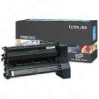 1 x Genuine Lexmark C782 Black Toner Cartridge Extra High Yield Return Program