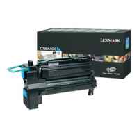 1 x Genuine Lexmark C792 X792 Cyan Toner Cartridge Return Program