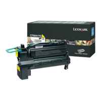 1 x Genuine Lexmark C792 X792 Yellow Toner Cartridge Return Program