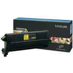 1 x Genuine Lexmark C920 Yellow Toner Cartridge 