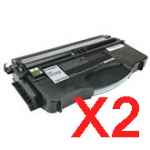 2 x Compatible Lexmark E120 E120N Toner Cartridge 12017SR 12037SR