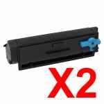 2 x Compatible Lexmark MS331 MS431 MX431 556 Toner Cartridge 55B6000
