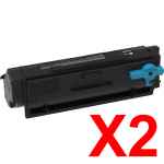 2 x Compatible Lexmark MS331 MS431 MX431 556H Toner Cartridge High Yield 55B6H00