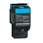 1 x Compatible Lexmark CS725 CX725 Cyan Toner Cartridge 74C6SC0