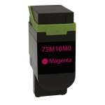 1 x Compatible Lexmark CS531 CX532 CS632 CX635 Magenta Toner Cartridge 75M10M0