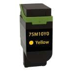 1 x Compatible Lexmark CS531 CX532 CS632 CX635 Yellow Toner Cartridge 75M10Y0