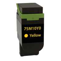 1 x Compatible Lexmark CS531 CX532 CS632 CX635 Yellow Toner Cartridge 75M10Y0  1 x Compatible Lexmark CS531 CX532 CS632 CX635 Yellow Toner Cartridge 75M10Y0