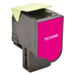 1 x Compatible Lexmark CS521 CX522 CS622 CX622 CX625 Magenta Toner Cartridge Extra High Yield 78C6XME