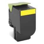 1 x Compatible Lexmark CX310 CX410 CX510 808SY Yellow Toner Cartridge 80C8SY0