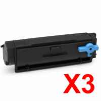 3 x Compatible Lexmark B3442 MB3442 Toner Cartridge Extra High Yield B346X00