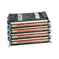 4 Pack Compatible Lexmark C522 C524 C532 C534 Toner Cartridge Set C5220KS C5220CS C5220MS C5220YS