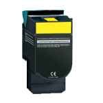 1 x Compatible Lexmark C540 C543 C544 C546 X544 X546 Yellow Toner Cartridge High Yield C540H1YG