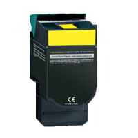 1 x Compatible Lexmark C540 C543 C544 C546 X544 X546 Yellow Toner Cartridge High Yield C540H1YG