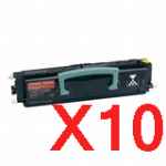 10 x Compatible Lexmark E250 E250D E250DN Toner Cartridge E250A11P E250A21P