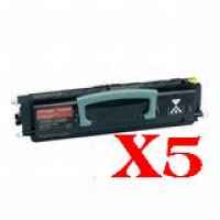 5 x Compatible Lexmark E250 E250D E250DN Toner Cartridge E250A11P E250A21P