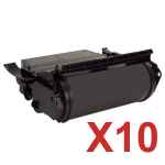 10 x Compatible Lexmark X642 X644 X646 Toner Cartridge High Yield X644H11P