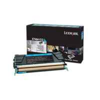 1 x Genuine Lexmark X746 X748 Cyan Toner Cartridge Return Program