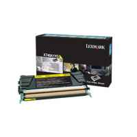 1 x Genuine Lexmark X746 X748 Yellow Toner Cartridge Return Program