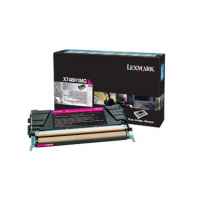 1 x Genuine Lexmark X748 Magenta Toner Cartridge High Yield Return Program