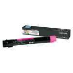 1 x Genuine Lexmark X950 X954 Magenta Toner Cartridge Extra High Yield 