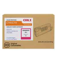 1 x Genuine OKI ES7411 PRO7411 Magenta Toner Cartridge