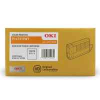 1 x Genuine OKI PRO7411 White Toner Cartridge