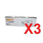 3 x Genuine OKI C510 C530 MC561 Black Toner Cartridge