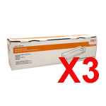 3 x Genuine OKI B431 MB471 MB491 Toner Cartridge