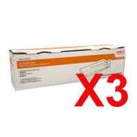 3 x Genuine OKI B431 MB471 MB491 Toner Cartridge