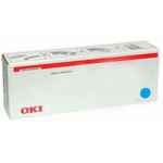 1 x Genuine OKI C833 C833n Cyan Toner Cartridge