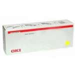 1 x Genuine OKI C532 MC563 MC573 Yellow Toner Cartridge