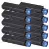 10 x Compatible OKI B433 B433dn B513 B513dn Toner Cartridge High Yield 