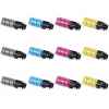 3 Lots of 4 Pack Compatible OKI C554 MC554 Toner Cartridge Set 3 Lots of 4 Pack Compatible OKI C554 MC554 Toner Cartridge Set