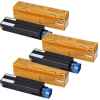3 x Genuine OKI B433 B433dn B513 B513dn Toner Cartridge
