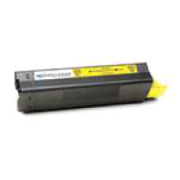 1 x Compatible OKI C8600 C8800 Yellow Toner Cartridge 